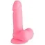 Фаллоимитатор Lightsaber Glowing-In-The-Dark Dildo 6.7, розовый - Фото №1