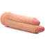 Подвійний фалоімітатор Double Stuffer 10 Double Pecker Dildo, тілесний - Фото №3