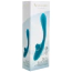 Вібратор з вакуумним стимулятором S Pleasures Premium Dual Suction, блакитний - Фото №5