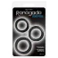 Набор из 3 эрекционных колец Renegade Super Stretchy Diversity Rings, черный - Фото №2