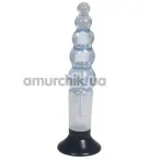 Анальный вибратор Kinx Water Soft Mounts Unisex Probe, голубой - Фото №1