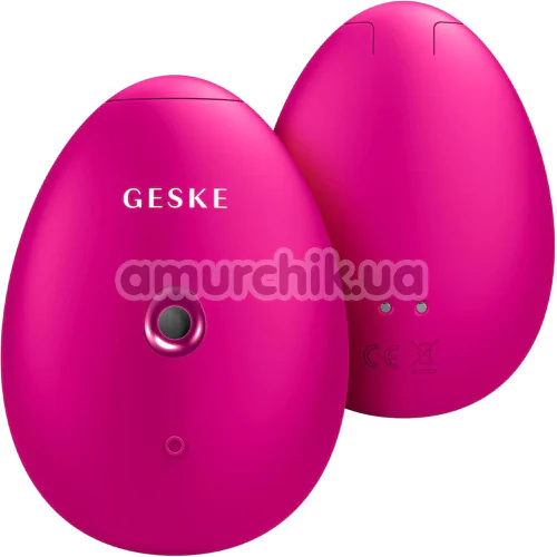Увлажнитель для кожи лица Geske Facial Hydration Refresher 4 in 1 Oval, ярко-розовый