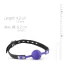 Кляп Easy Toys Xoxo Berlin Ball Gag, фиолетовый - Фото №4