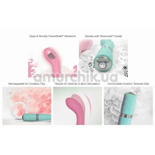 Вібратор для точки G Pillow Talk Sassy, рожевий