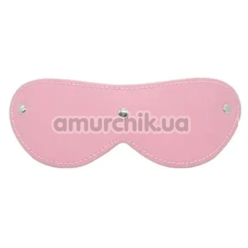 Маска на очі DS Fetish Blindfold, рожева - Фото №1
