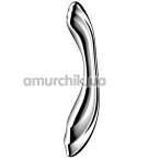 Фалоімітатор Satisfyer Pure Gravity 2, срібний - Фото №1