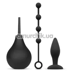 Набор из 3 анальных игрушек Nexus Anal Beginner Kit, черный - Фото №1