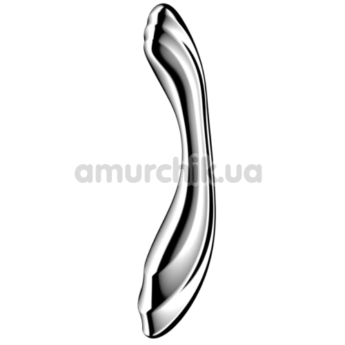 Фалоімітатор Satisfyer Pure Gravity 2, срібний - Фото №1