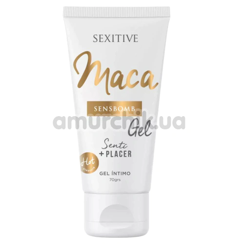 Возбуждающий гель для женщин Sexitive Sensbomb Maca, 70 мл - Фото №1