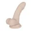 Фаллоимитатор Silicone Dildo Size S, телесный - Фото №3