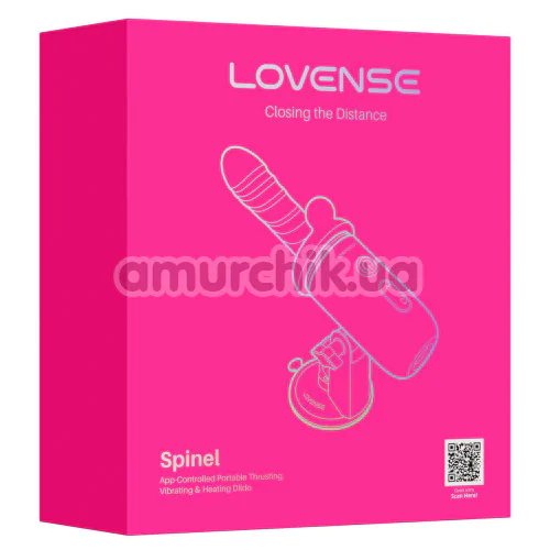 Секс-машина Lovense Spinel, розово-голубая