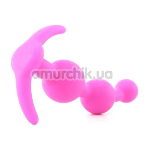 Анальные бусы Booty Call Booty Beads, розовые