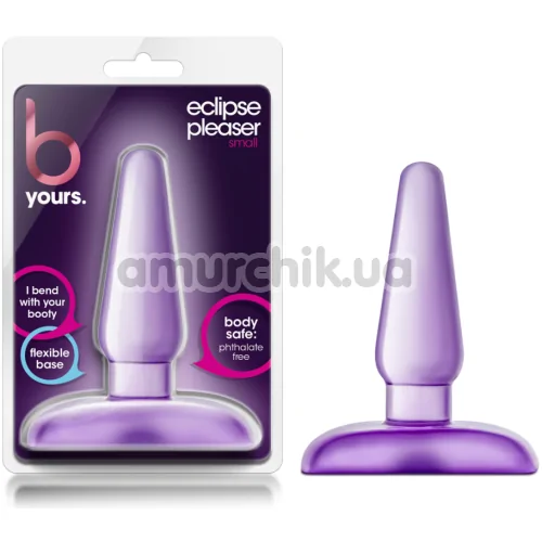 Анальная пробка B Yours Eclipse Pleaser Small, фиолетовая