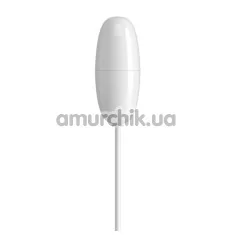 Виброяйцо iSex Usb Bullet, белое - Фото №1