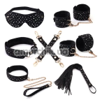 Бондажный набор Liebe Seele Stary Nights 7pcs Bondage Kit, черный - Фото №1