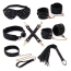 Бондажний набір Liebe Seele Stary Nights 7pcs Bondage Kit, чорний - Фото №1