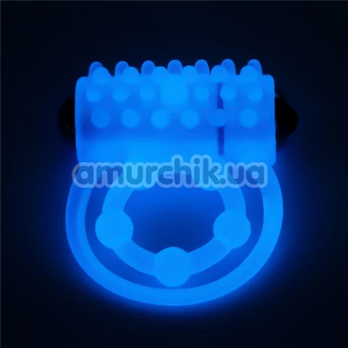 Виброкольцо для члена Lumino Play Vibrating Penis Ring LV343216, светящееся в темноте