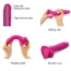 Фаллоимитатор Strap-On-Me Sliding Skin Realistic Dildo L, розовый - Фото №4