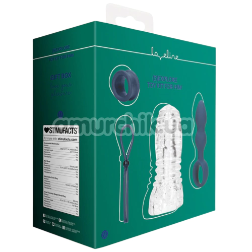 Набір Loveline (S)explore Toy Kit For Him, синій