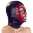 Маска Bad Kitty Naughty Toys Head Mask Matte, чорно-бордова - Фото №4