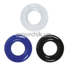 Набір з 3 ерекційних кілець Renegade Stamina Rings Super Stretchable - Фото №1