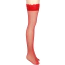 Чулки Star Night Tight Net Stockings, красные - Фото №8