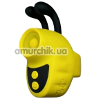 Вибратор на палец с пульсацией Passion Play Finger Tapping Vibe, желтый - Фото №1