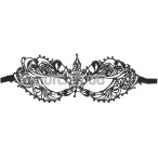 Маска на очі Blaze Luxury Fetish Masquerade Mask, чорна - Фото №1