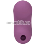 Симулятор орального сексу для жінок з вібрацією Sweet Em Velvet Lure Bean, фіолетовий - Фото №1