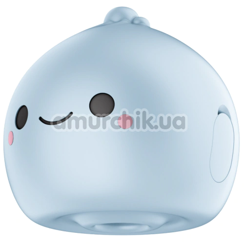 Симулятор орального секса для женщин с вибрацией Satisfyer Mochi, голубой