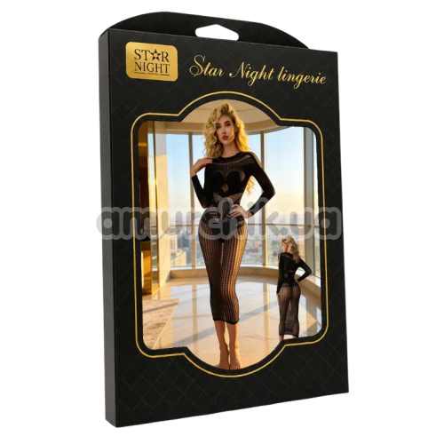 Платье Star Night Long Eve Dress, черное
