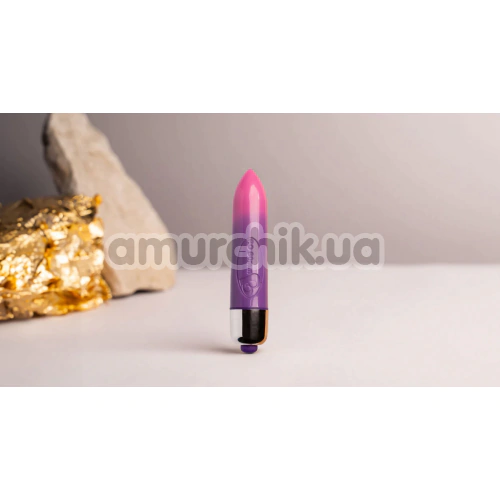 Кліторальний вібратор Rocks-Off RO-80mm 7-speed - Color Me Orgasmic, фіолетовий