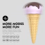Клиторальный вибратор Ice Cream Vibrator, розовый - Фото №10