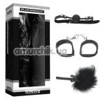 Бондажный набор Deluxe Bondage Kit SM1006, черный - Фото №1