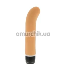 Вибратор для точки G Purrfect Silicone Classic, телесный - Фото №1