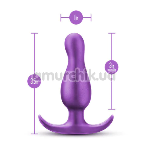 Анальная пробка Anal Adventures Matrix Quantum Plug, фиолетовая
