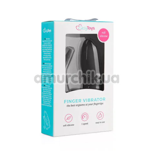 Вибратор на палец Easy Toys Finger Vibrator, черный