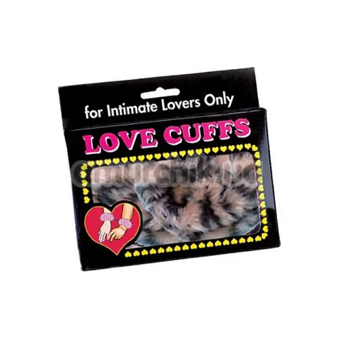 Наручники Love Cuffs леопардовые