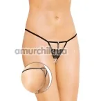 Трусики-стринги G-String (модель 2461), черные - Фото №1