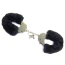 Наручники Roomfun Furry Cuffs, чорні - Фото №2