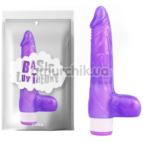 Вибратор Basic Luv Theory Luv Pleaser, фиолетовый