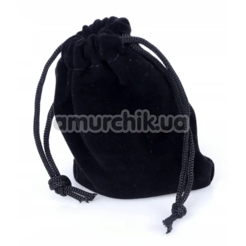 Анальна пробка із рожевим кристалом Exclusivity Jewellery Dark Silver Plug, срібна