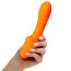 Вібратор для точки G So Divine Pash Ribbed Vibrator, помаранчевий - Фото №2