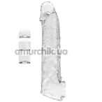 Насадка на пенис Pretty Love Silas, прозрачная - Фото №1