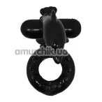 Виброкольцо Sweet Ring 010133-2, черное - Фото №1