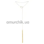 Прикраса для тіла Bijoux Indiscrets Magnifique Tickler Pendant Chain, золота - Фото №1