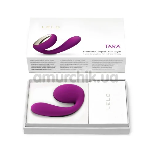 Вибратор Lelo Tara Deep Rose (Лело Тара), фиолетовый