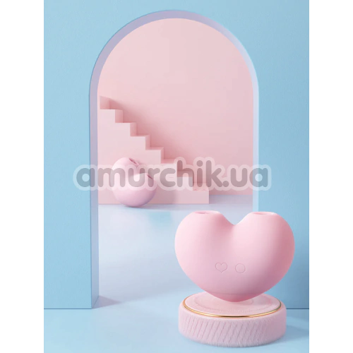 Симулятор орального сексу для жінок BeYourLover Heart, рожевий