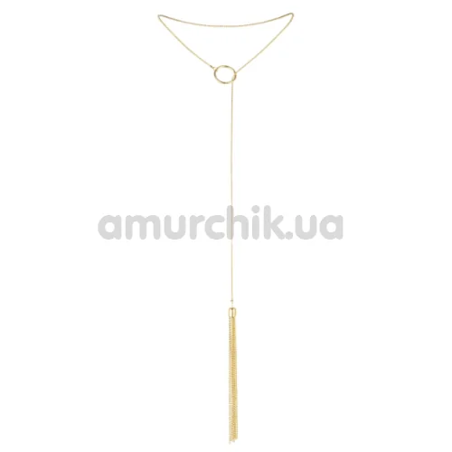 Прикраса для тіла Bijoux Indiscrets Magnifique Tickler Pendant Chain, золота - Фото №1