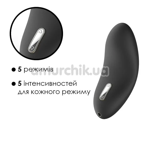 Клиторальный вибратор Svakom Echo, черный